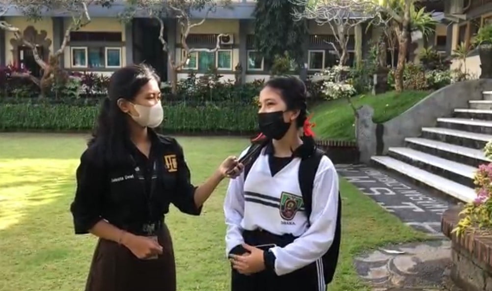 Pelaksanaan Tes Peminatan di SMA N 1 Kuta Selatan TP 2021/2022